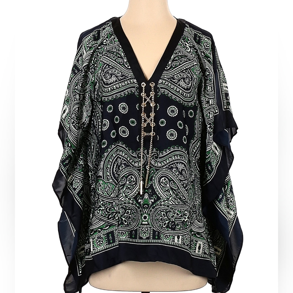 Michael Kors (Paisley print blouse)*